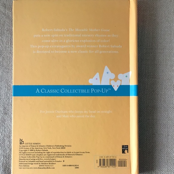 The Movable Mother Goose by Robert Sabuda - Picture 2 of 5